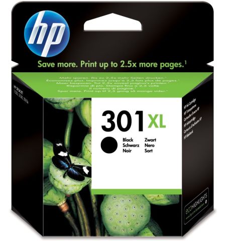 C.TINTA HP Nº 301XL NEGRO CH563EE (480 PAGINAS) C.TINTA HP Nº 301XL NEGRO CH563EE (480 PAGINAS)