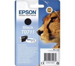 C.TINTA EPSON ORIGINAL T0711 NEGRO - 7,4 ML