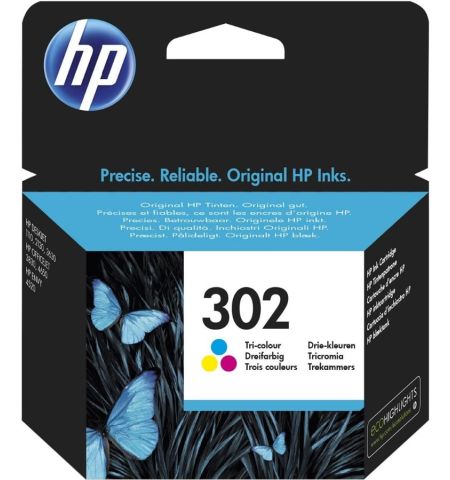 C.TINTA HP Nº 302 COLOR (165 P.) F6U65AE C.TINTA HP Nº 302 COLOR (165 P.) F6U65AE